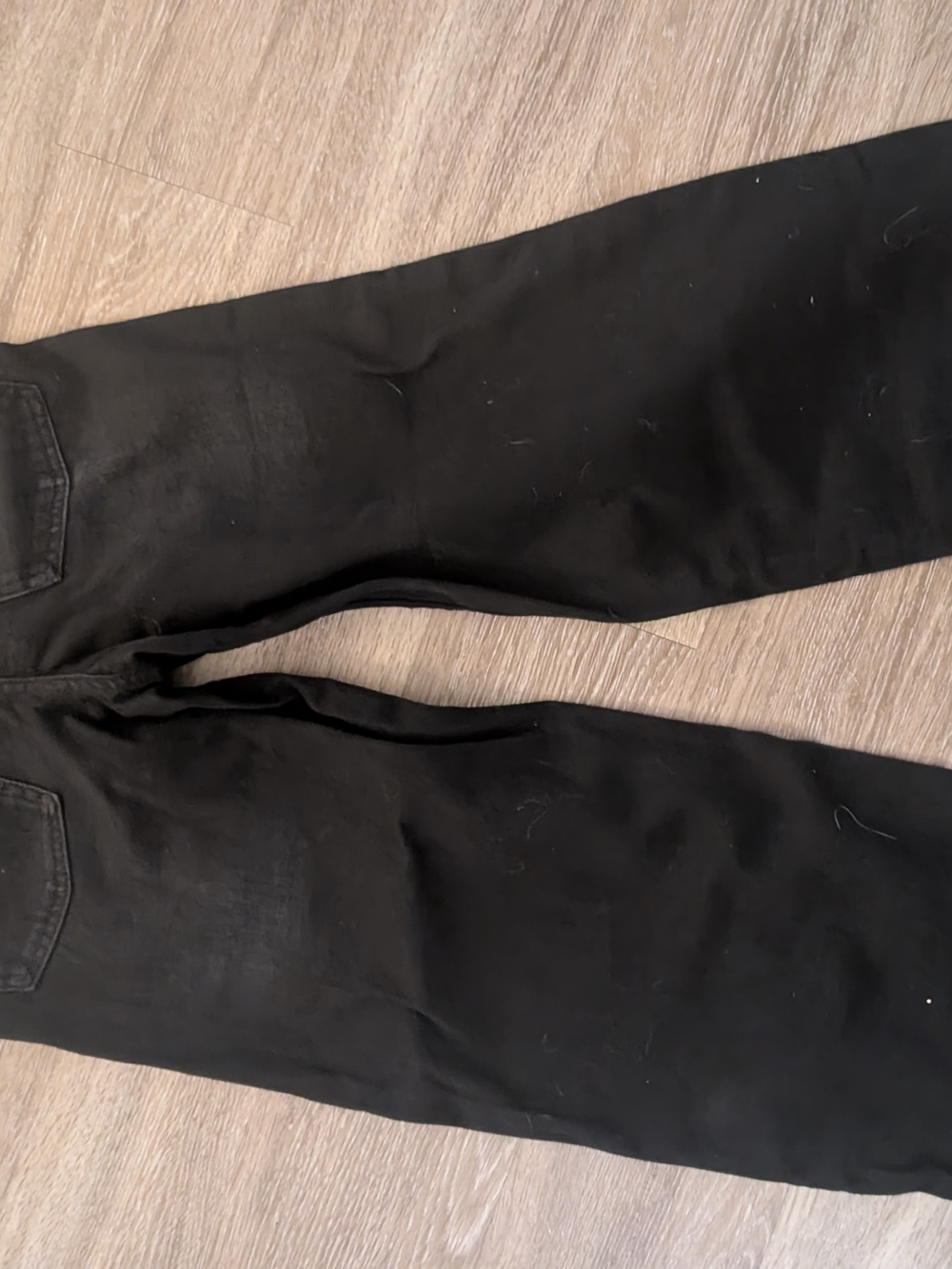 Zara Black Wide-Leg Jeans Girls Size 11-12 - Picture 2 of 3